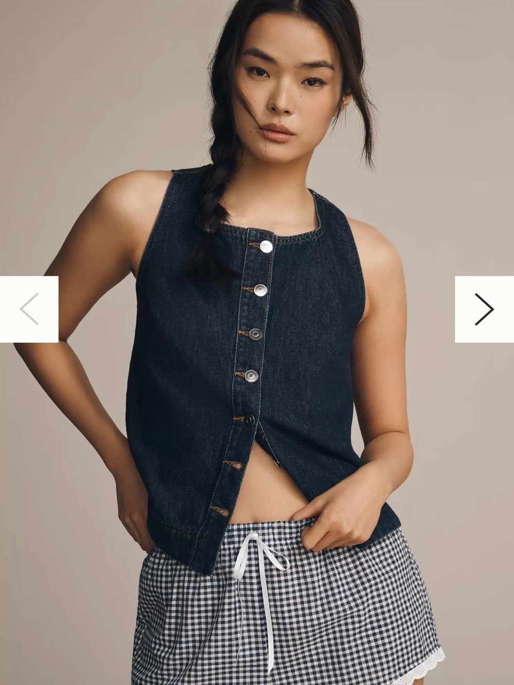 Aligne Miranda Denim Vest